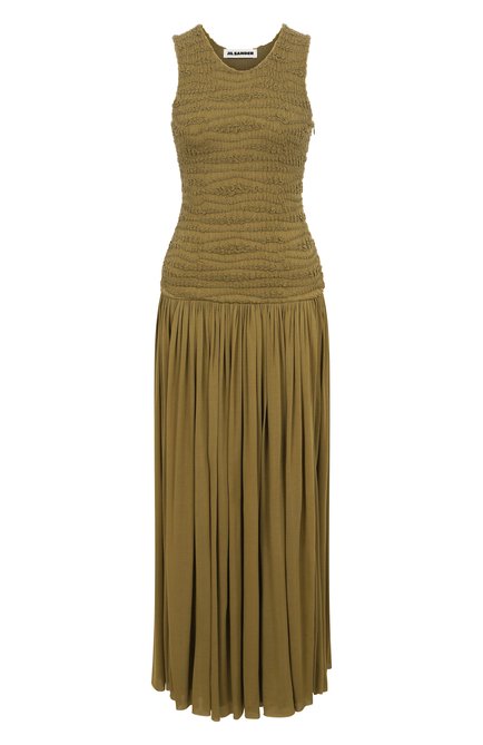 Женское платье из вискозы JIL SANDER, арт. J02CT0475-J20266