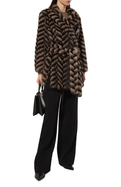 Шуба из меха соболя SABLEFUR, арт. 72212-sb-04, фото 2