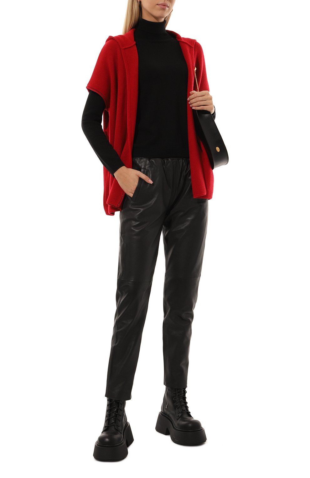 Кашемировый жилет FREEAGE, арт. FWW1910302RD, фото 2