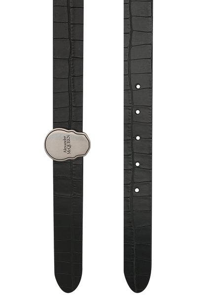 Кожаный ремень ALEXANDER MCQUEEN, арт. 663272/DZTLY, фото 3