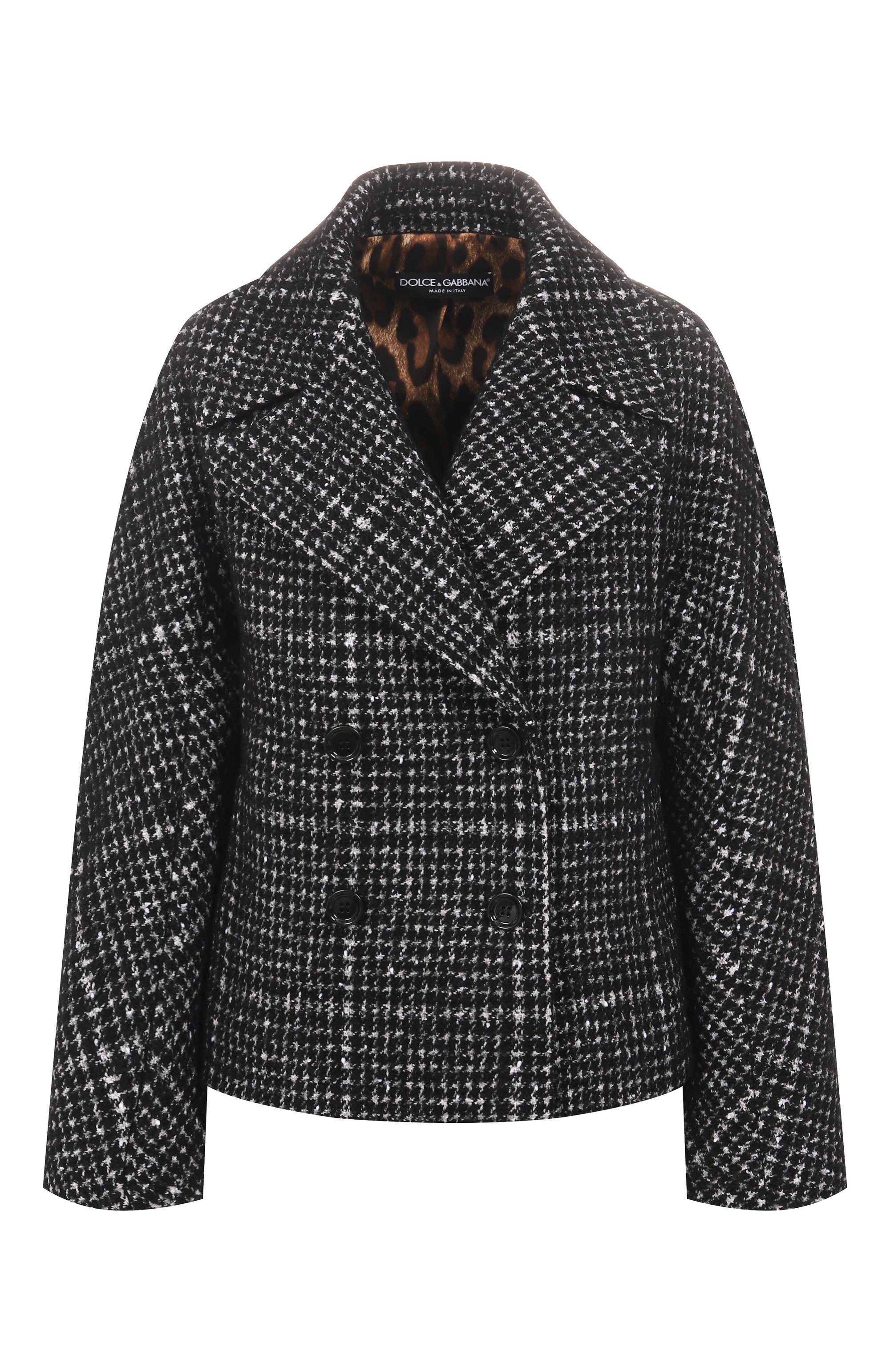 Шерстяное полупальто DOLCE & GABBANA, арт. F27GDT/FQZA0, фото 1