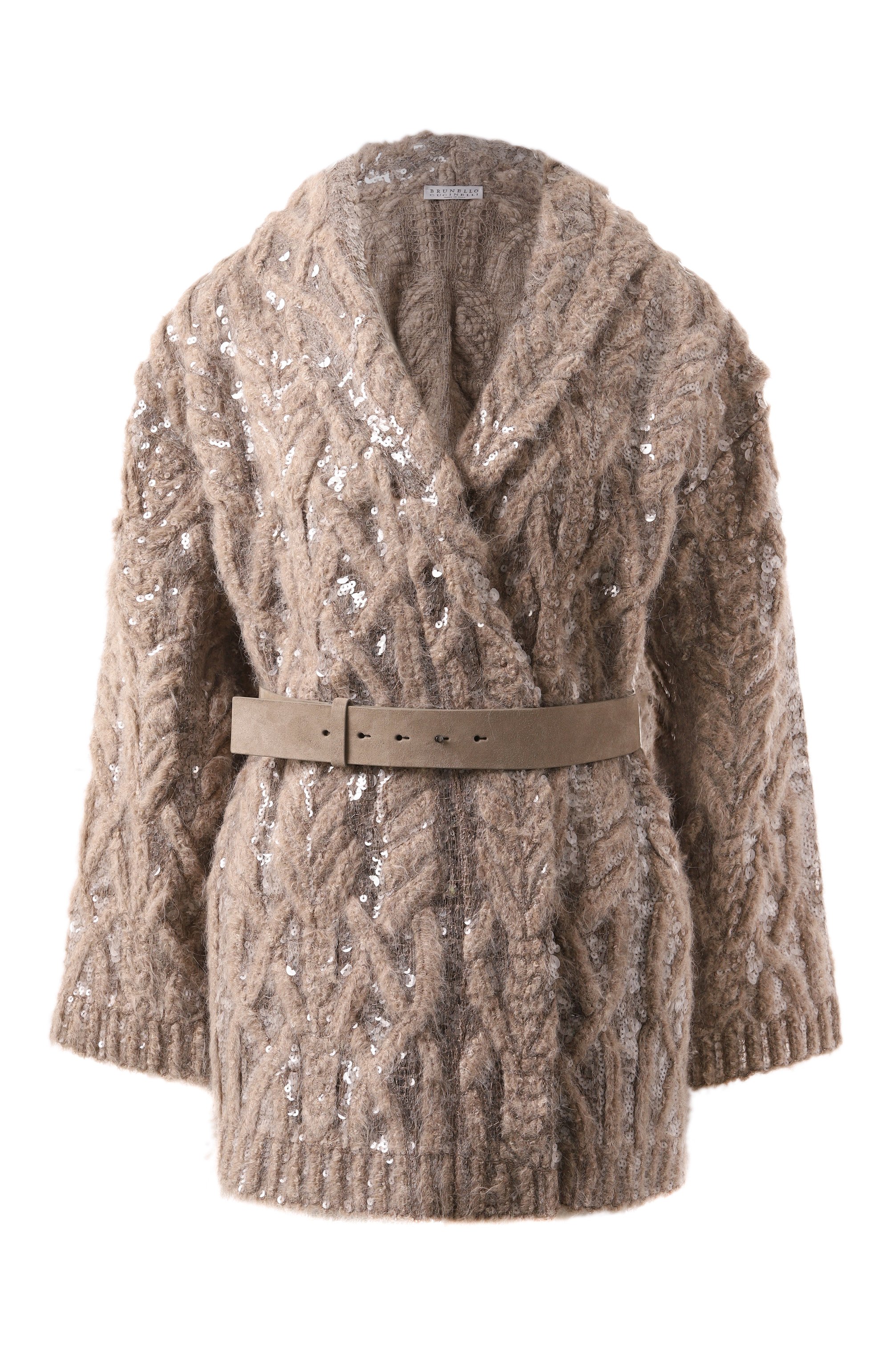 Шерстяной кардиган BRUNELLO CUCINELLI, арт. MDUR15206, фото 1