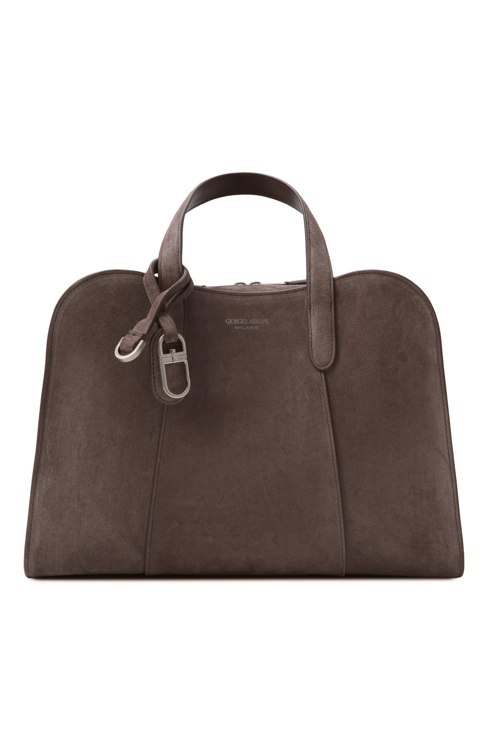 Сумка GIORGIO ARMANI темно-коричневого цвета по цене 358000 руб., арт. GW003732/AF14186, фото 1 Сумка GIORGIO ARMANI, арт. GW003732/AF14186, фото 1