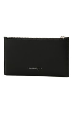 Женские кожаное портмоне ALEXANDER MCQUEEN черного цвета, арт. 658451/1AAC7 | Фото 2 (Кросс-КТ: другое; Материал: Натуральная кожа; Нос: Не проставлено; Материал сплава: Проставлено)
