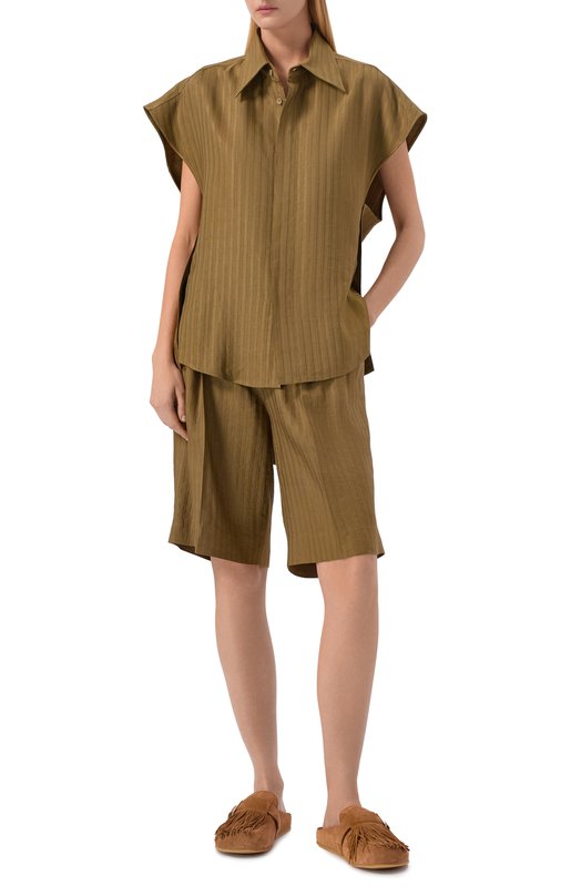 Замшевые сабо Vic Matie 1K5352D_K06H010316 Коричневый  1K5352D_K06H010316 Фото 3