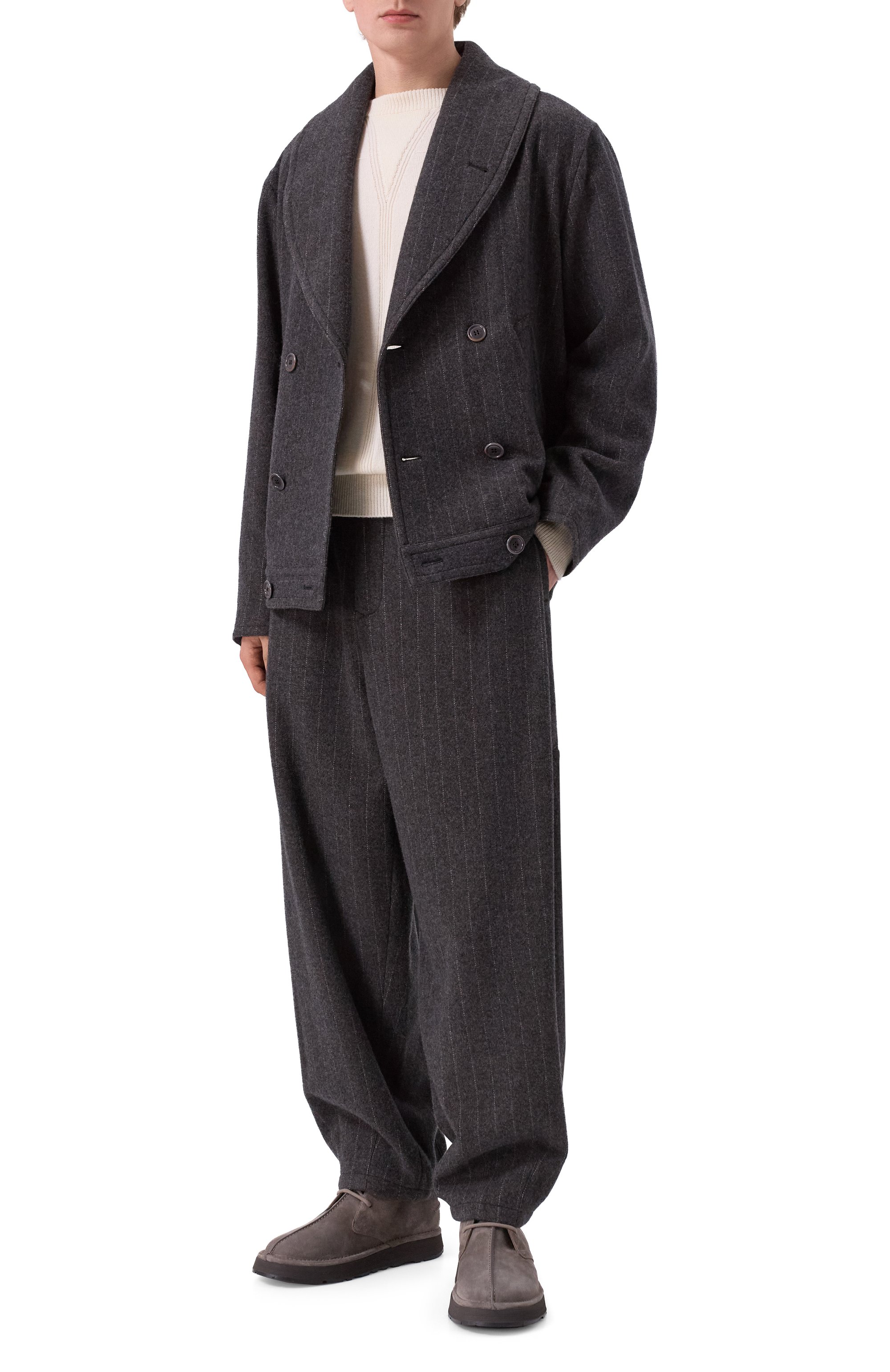 Замшевые ботинки GIORGIO ARMANI, арт. GM002289/AF17617, фото 2