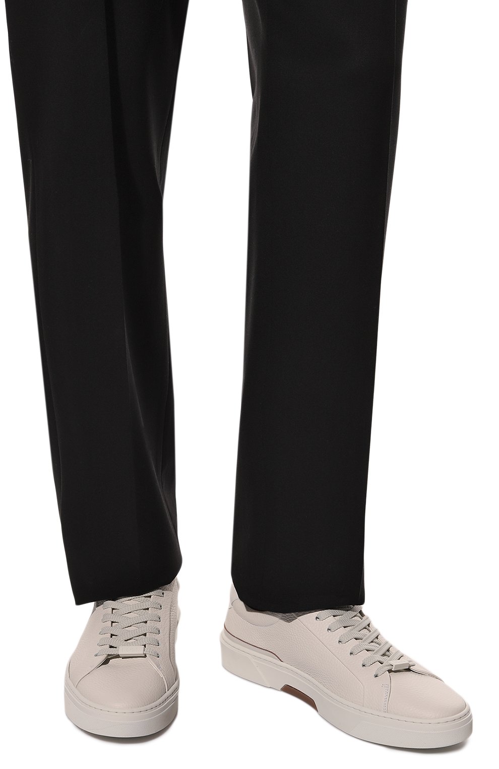 Кожаные кеды BOSS, арт. 50485241, фото 3