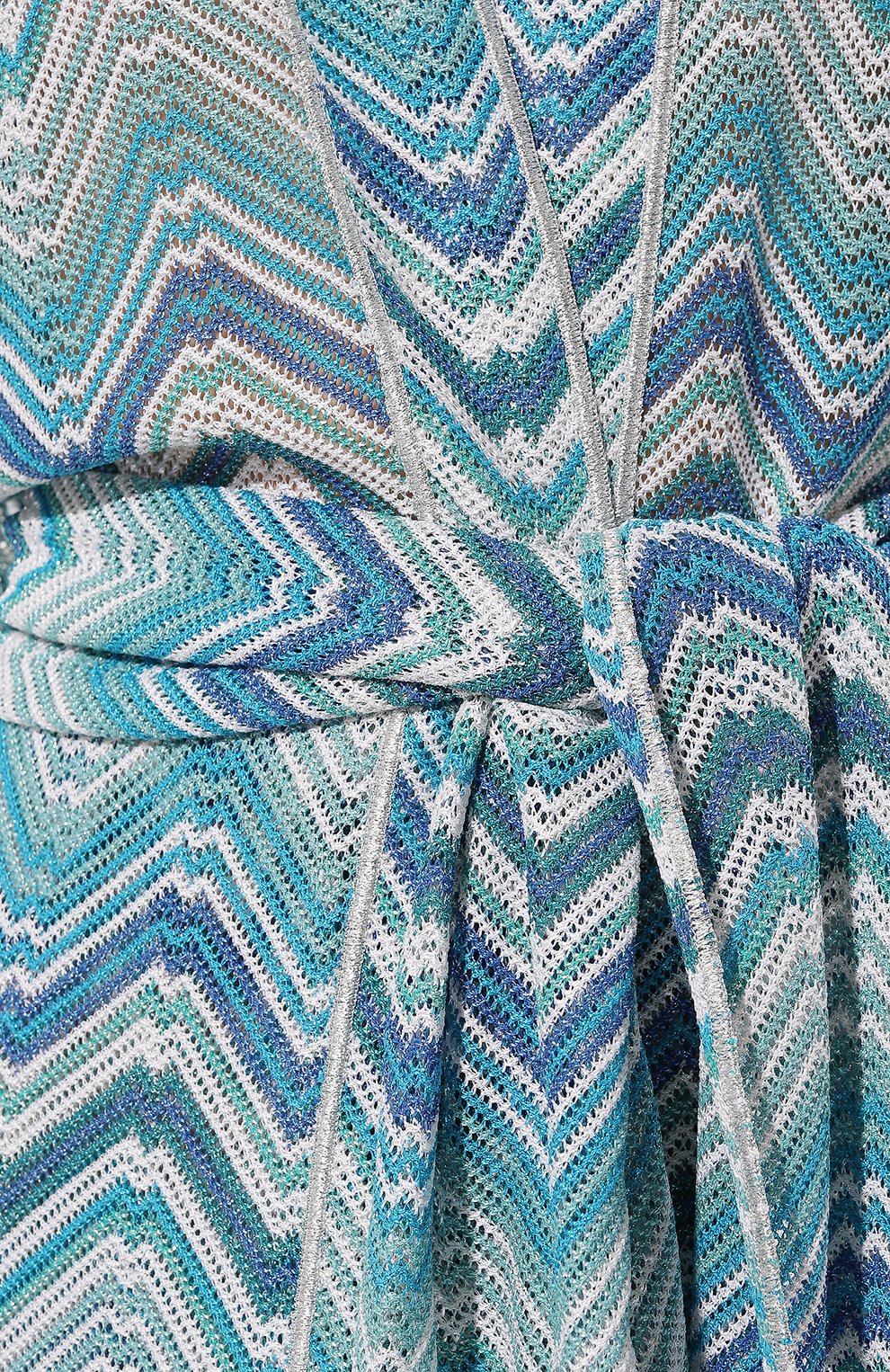 Туника из вискозы MISSONI голубого цвета по цене 87550 руб., арт. MS24SQ0E/BR00XK, фото 5 Туника из вискозы MISSONI, арт. MS24SQ0E/BR00XK, фото 5