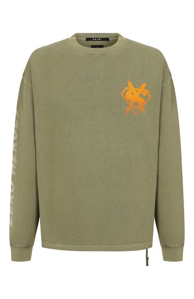 Мужская хлопковый лонгслив KSUBI, арт. MSP26TE029