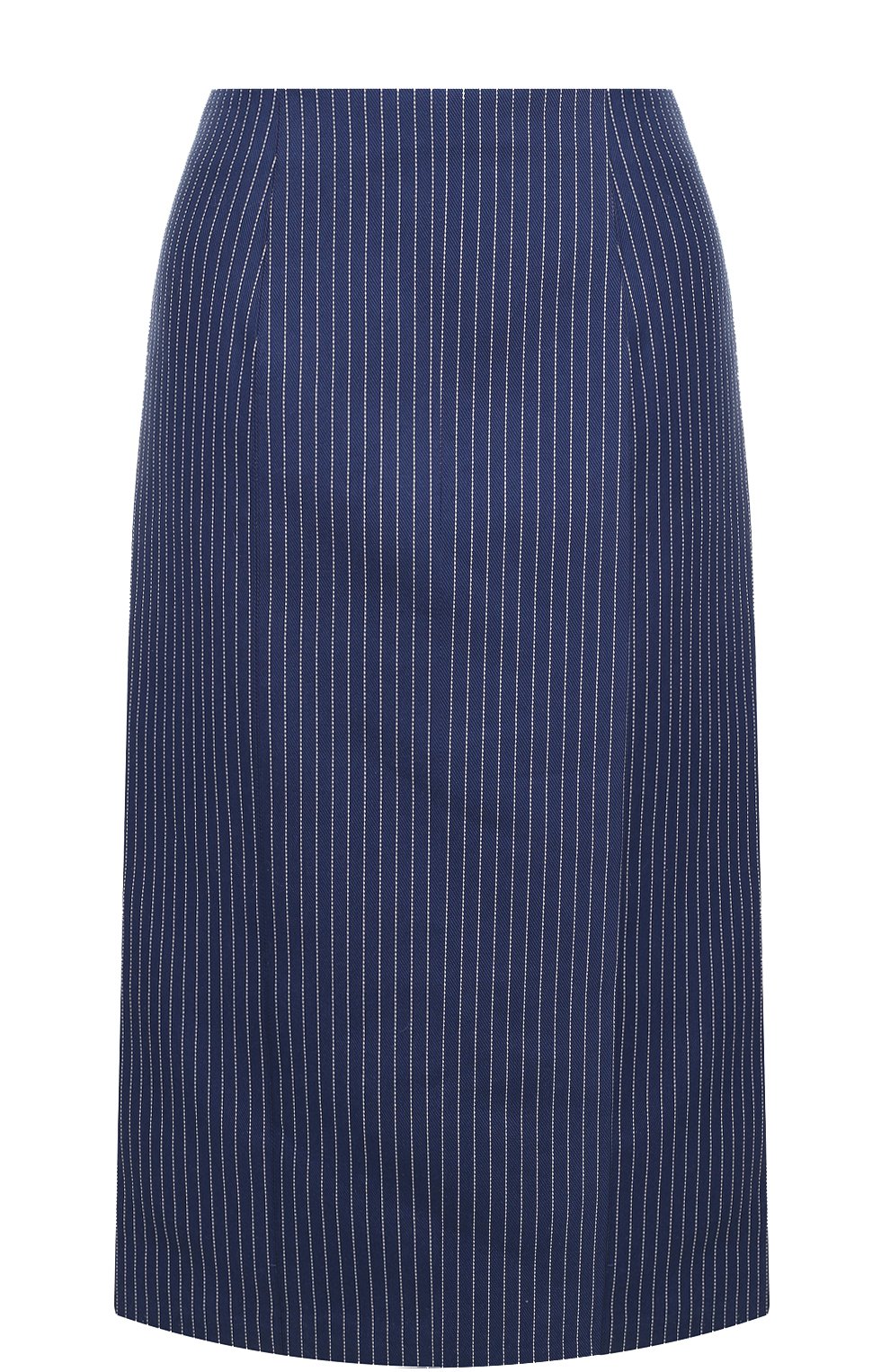 Хлопковая юбка-миди в полоску FENDI, арт. FQ6734 A3BF, фото 1