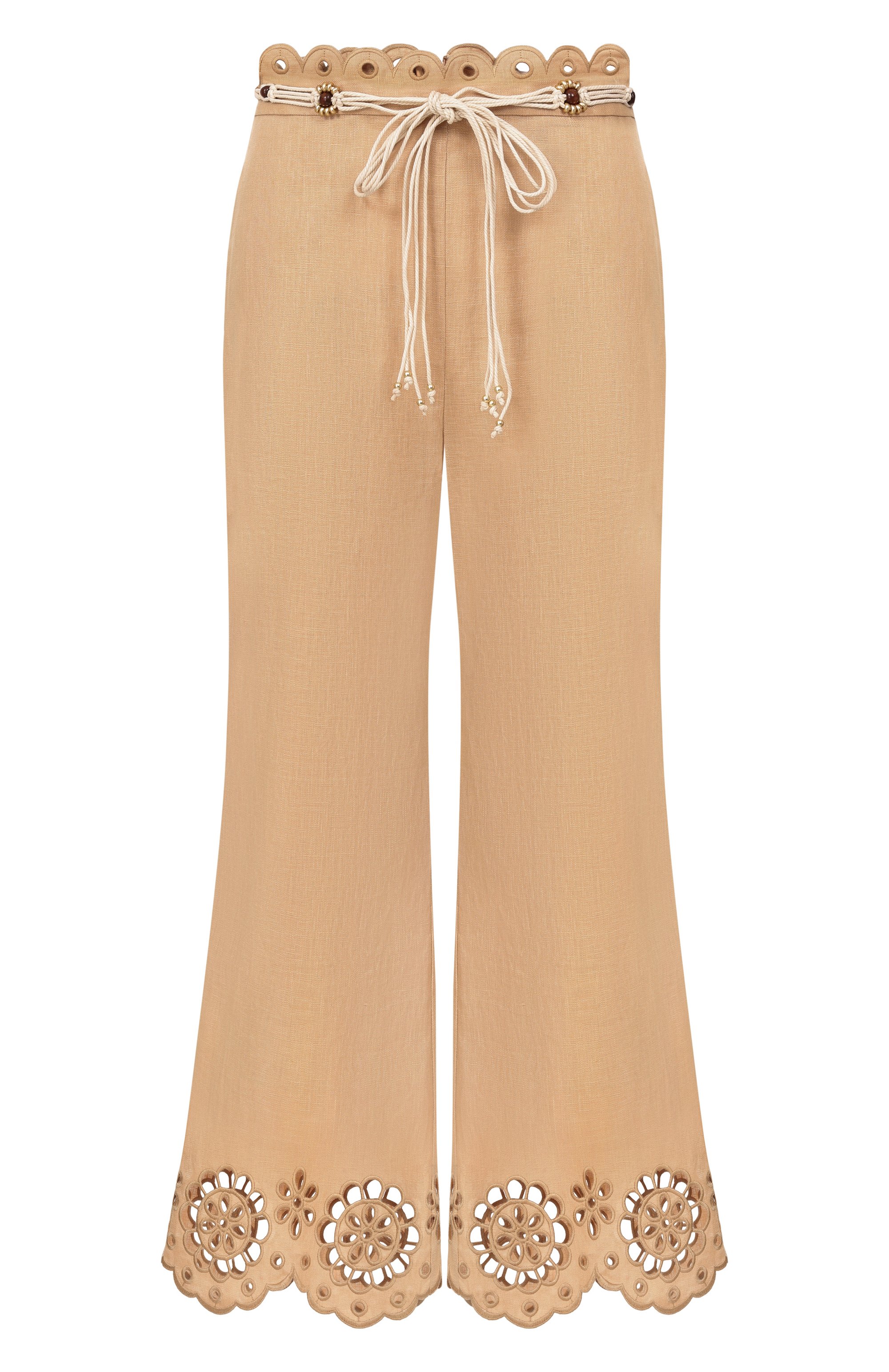 Льняные брюки ZIMMERMANN, арт. 6071PRS261, фото 1