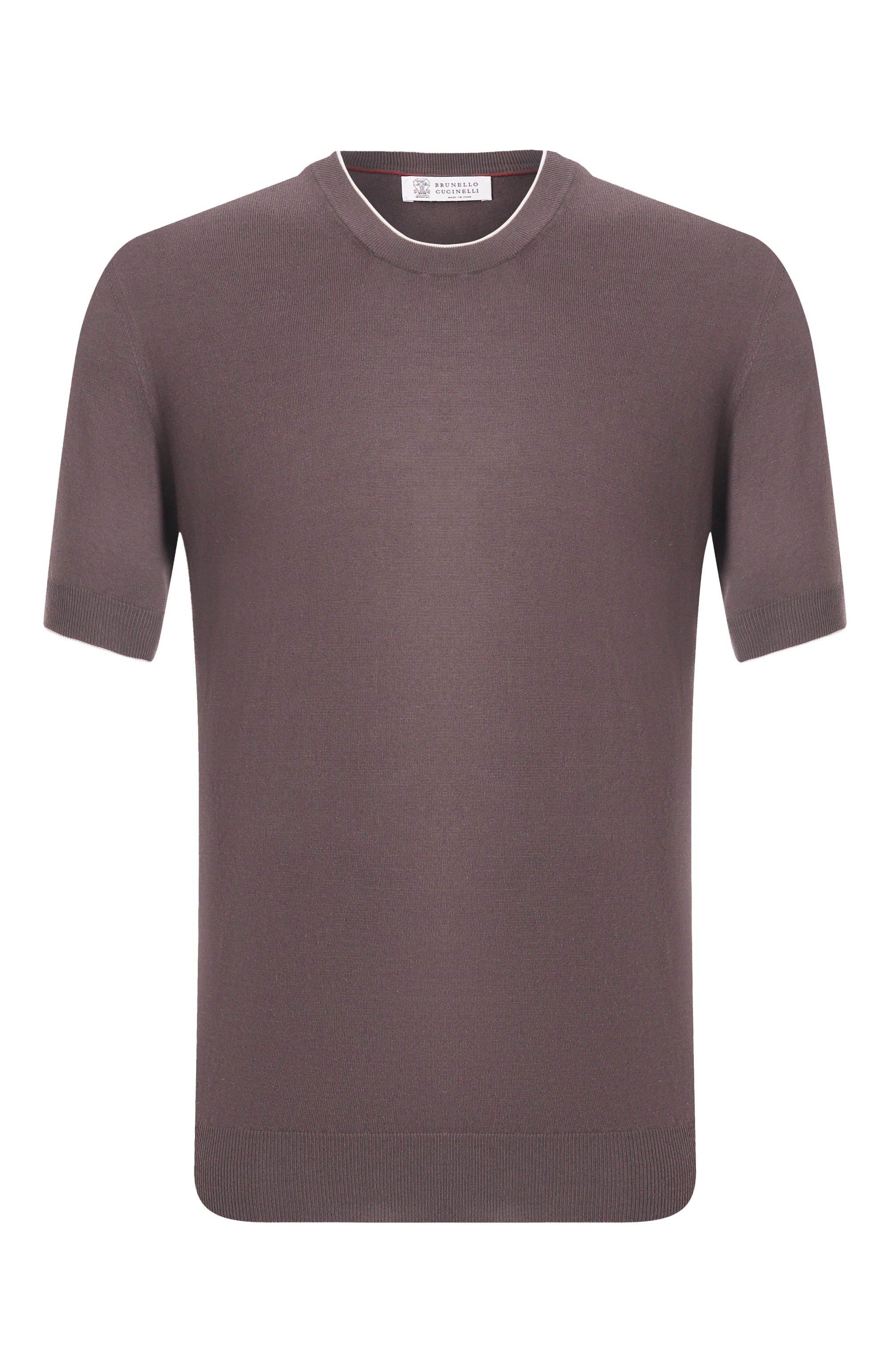 Хлопковый джемпер BRUNELLO CUCINELLI, арт. M29805200, фото 1