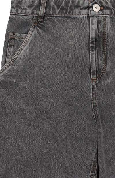Джинсы BRUNELLO CUCINELLI серого цвета по цене 56850 руб., арт. BH188P648C, фото 3 Джинсы BRUNELLO CUCINELLI, арт. BH188P648C, фото 3