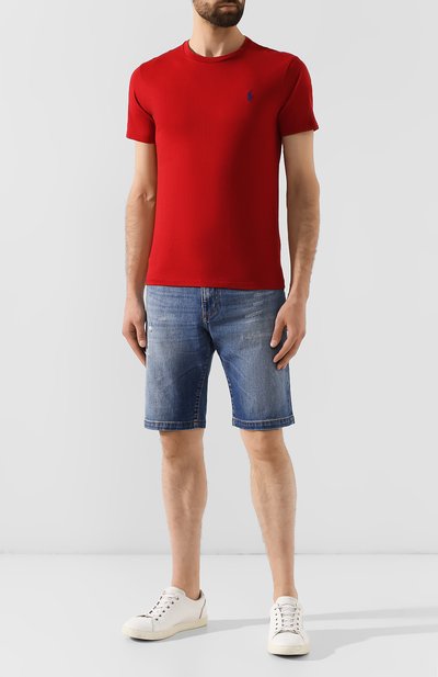 Хлопковая футболка POLO RALPH LAUREN, арт. 710671438, фото 2