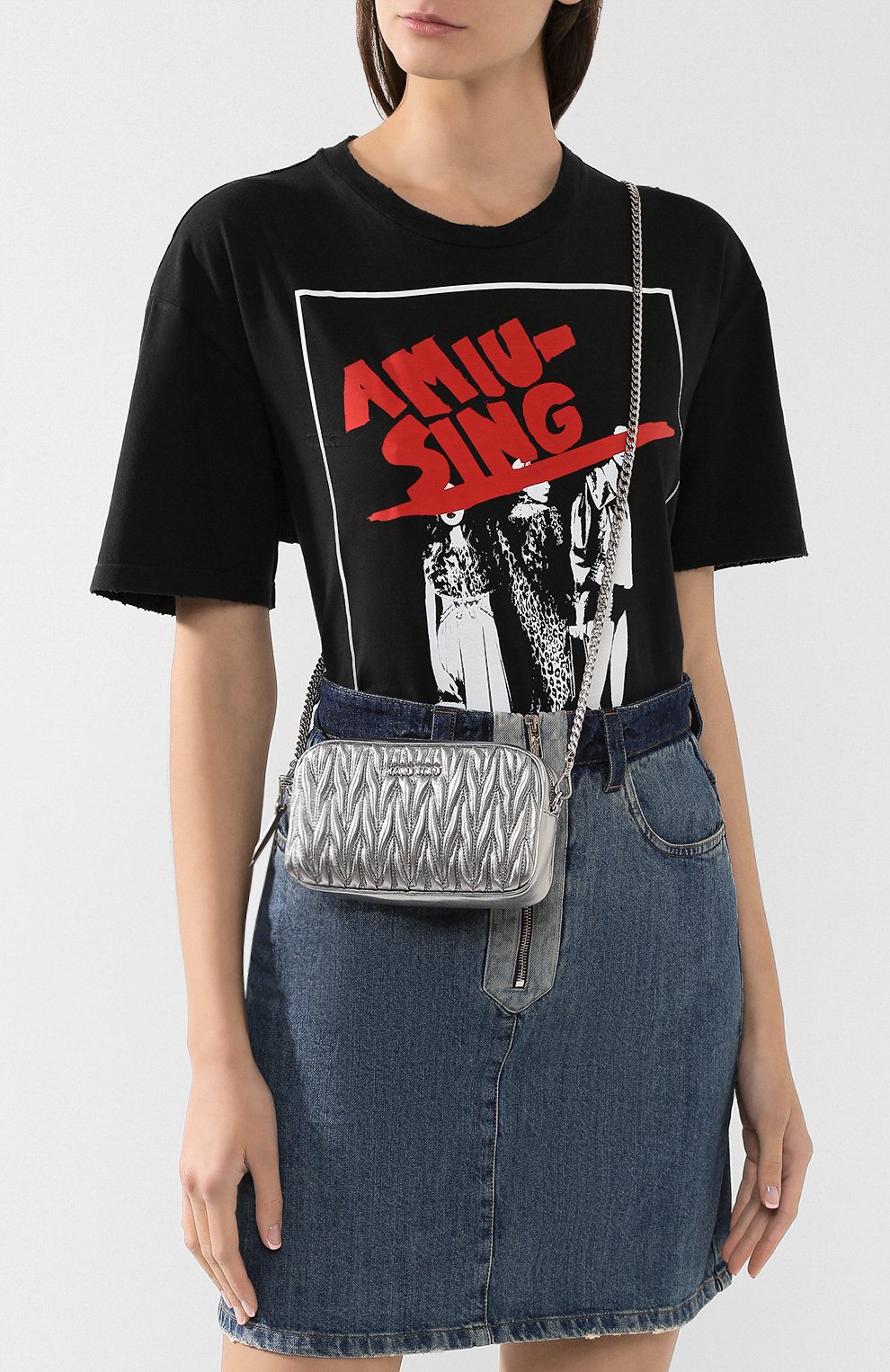 Поясная сумка MIU MIU, арт. 5BL005-N88-F0135-COO, фото 5