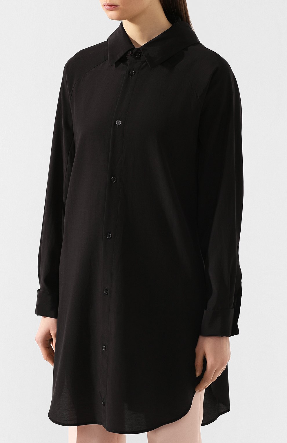 Удлиненная рубашка YOHJI YAMAMOTO, арт. FS-B51-200, фото 3