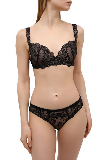 Бюстгальтер с плотной чашкой AUBADE черного цвета по цене 18020 руб., арт. OG08-N, фото 2 Бюстгальтер с плотной чашкой AUBADE, арт. OG08-N, фото 2