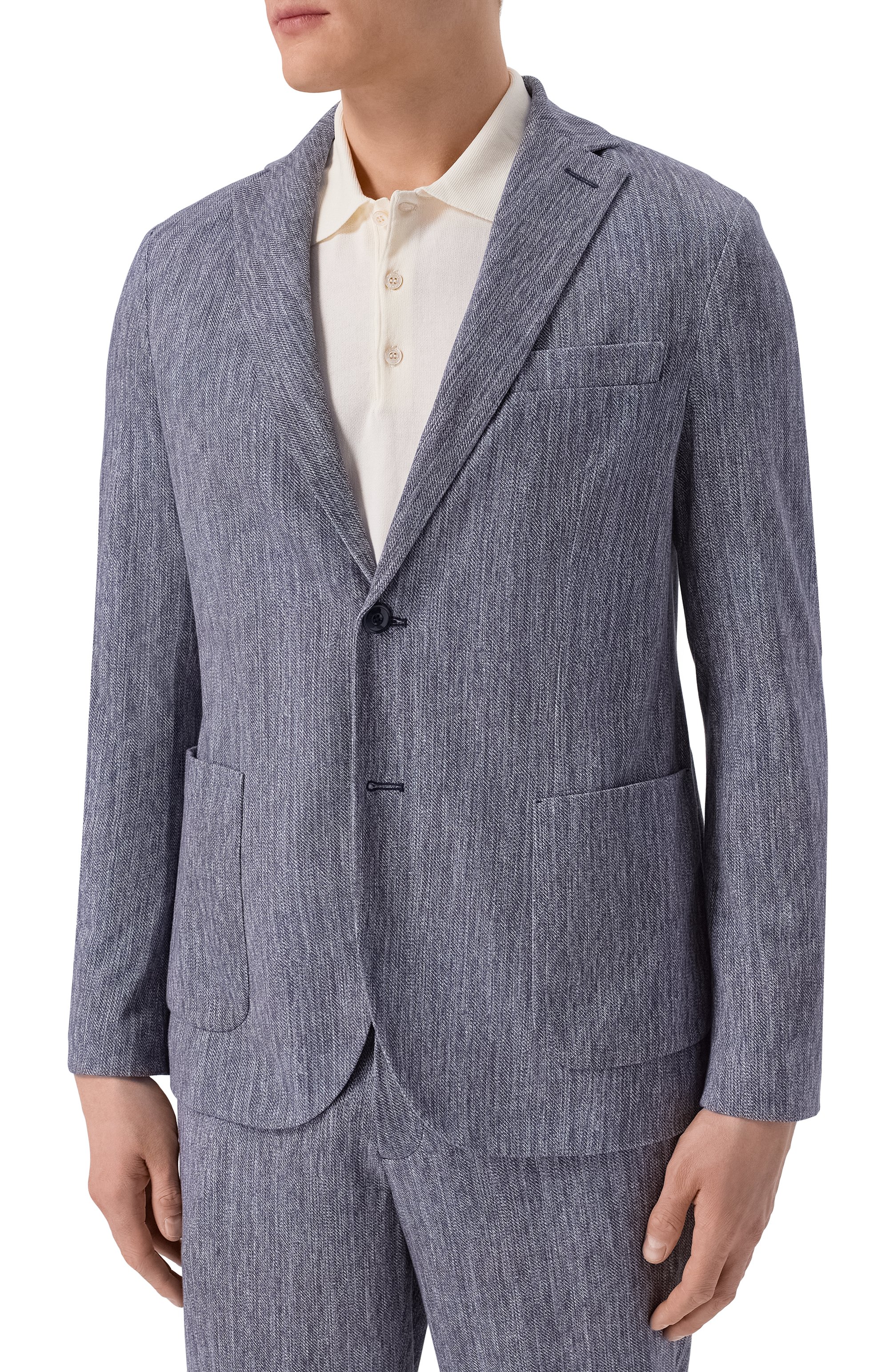 Хлопковый пиджак CIRCOLO 1901, арт. CN5256, фото 3