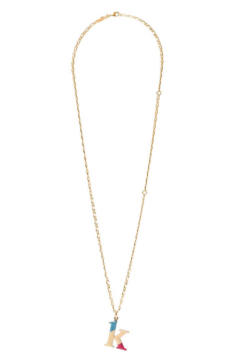 Кулон на цепочке alphabet k CHLOÉ, арт. CHC22SF04KBLQ, фото 1