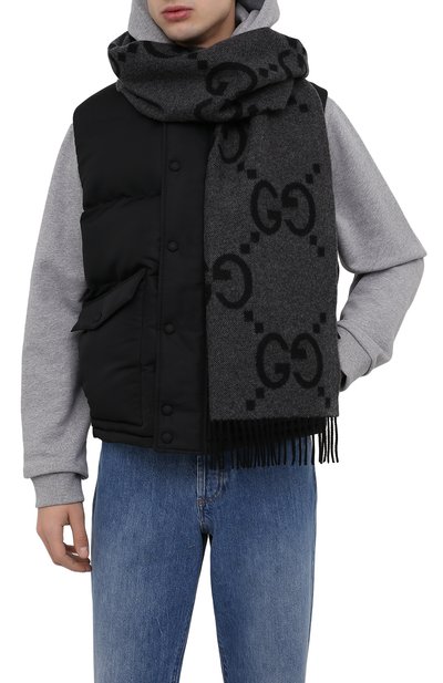 Кашемировый шарф GUCCI, арт. 674275/4GABX, фото 2