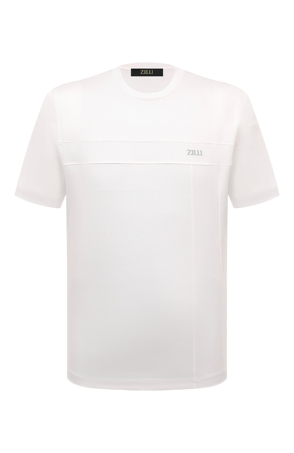 Хлопковая футболка ZILLI, арт. TSR001M0110VZI0P0, фото 1