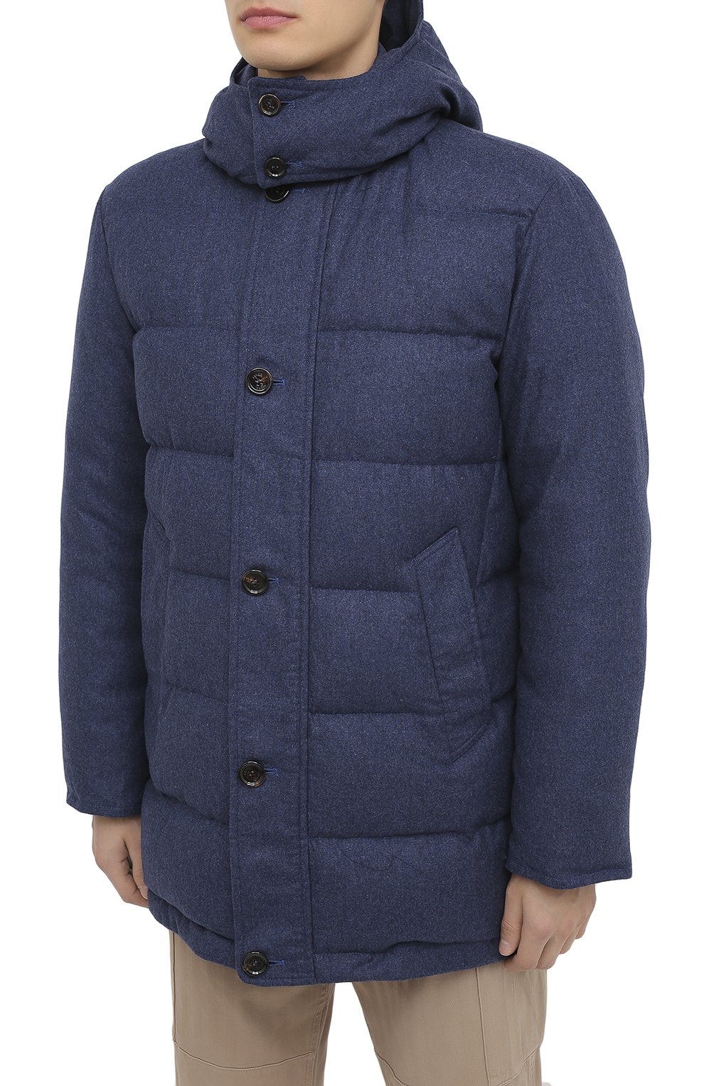 Пуховик KIRED синего цвета по цене 232500 руб., арт. WFAYAL2W7203004000, фото 4 Пуховик KIRED, арт. WFAYAL2W7203004000, фото 4