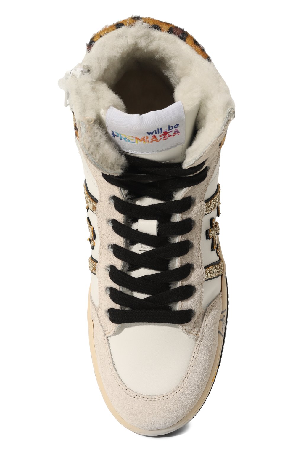 Кожаные кеды wally PREMIATA WILL BE, арт. 24M322408/WALLY HI M/36-40, фото 4