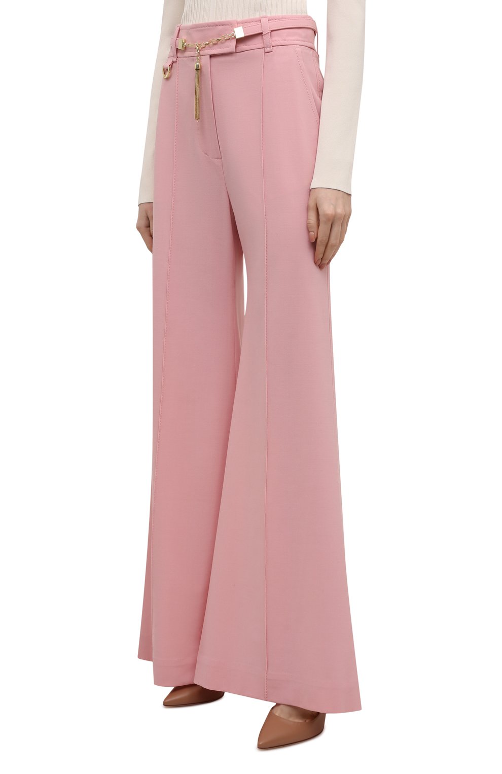 Брюки ZIMMERMANN светло-розового цвета по цене 77300 руб., арт. 2129PC0N, фото 3 Брюки ZIMMERMANN, арт. 2129PC0N, фото 3