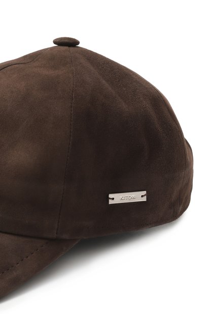Замшевая бейсболка KITON, арт. D60787K0524H01, фото 3