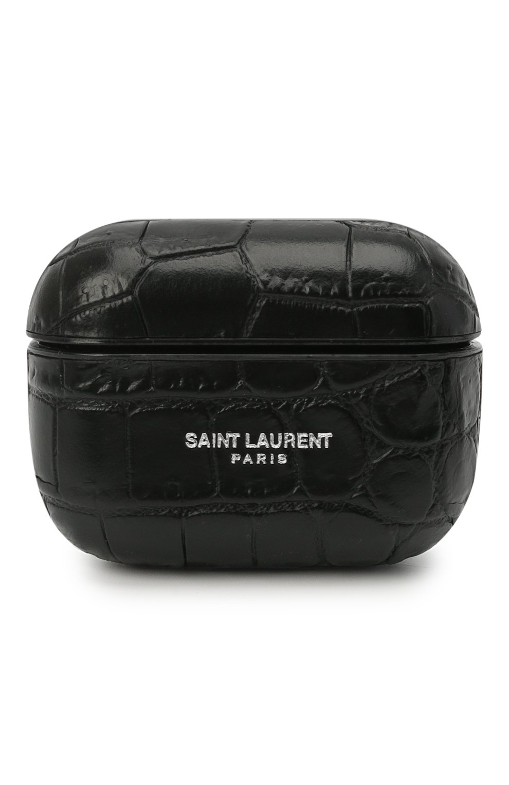 Чехол для airpods pro SAINT LAURENT черного цвета по цене 37400 руб., арт. 644845/DZE0E, фото 1 Чехол для airpods pro SAINT LAURENT, арт. 644845/DZE0E, фото 1