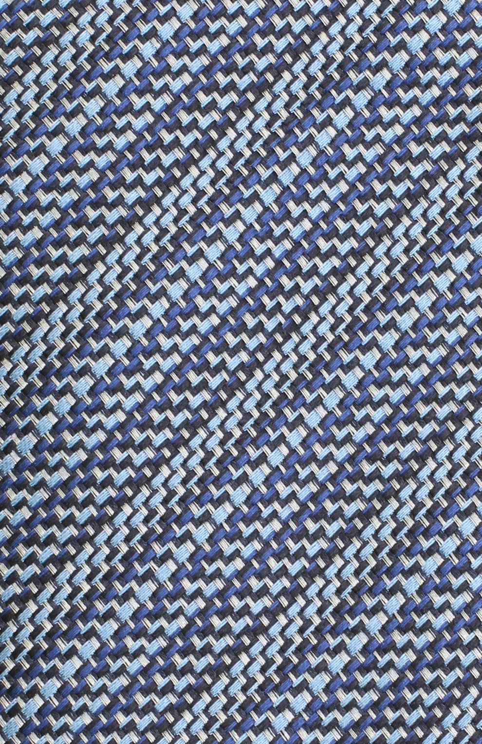 Шелковый галстук ZEGNA синего цвета по цене 18950 руб., арт. Z7D80/1UM, фото 3 Шелковый галстук ZEGNA, арт. Z7D80/1UM, фото 3