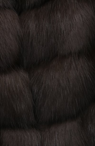 Шуба из меха соболя FABIO GAVAZZI темно-серого цвета по цене 2310000 руб., арт. FG0947FD0RL, фото 5 Шуба из меха соболя FABIO GAVAZZI, арт. FG0947FD0RL, фото 5