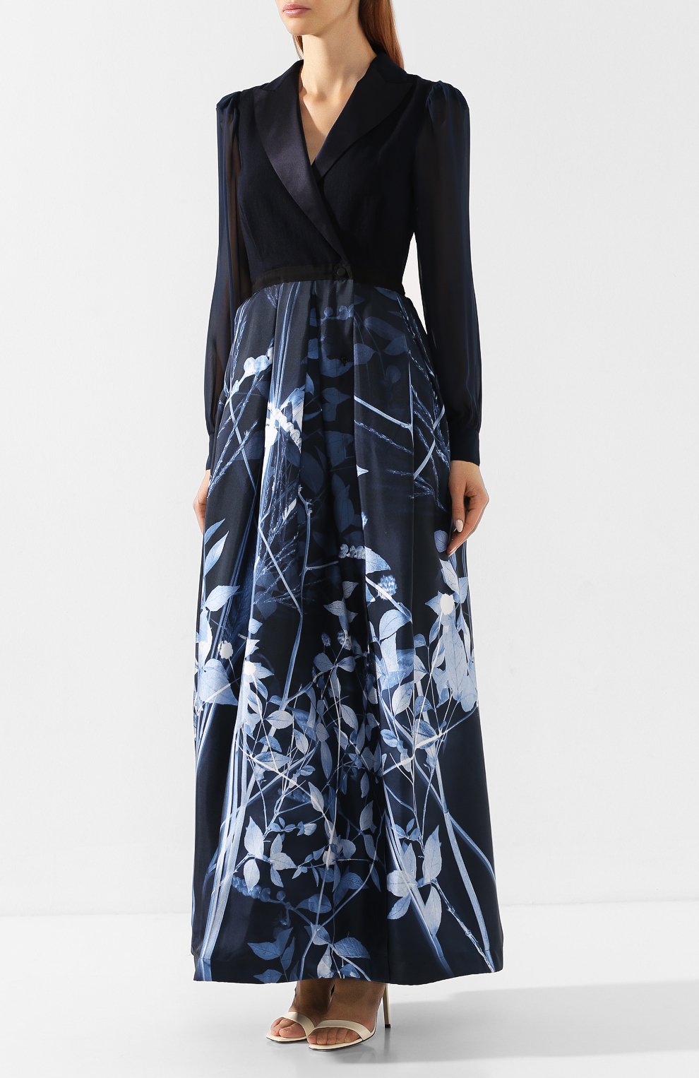 Шелковое платье SARA ROKA, арт. ARETA LS 22/FW19-32, фото 3