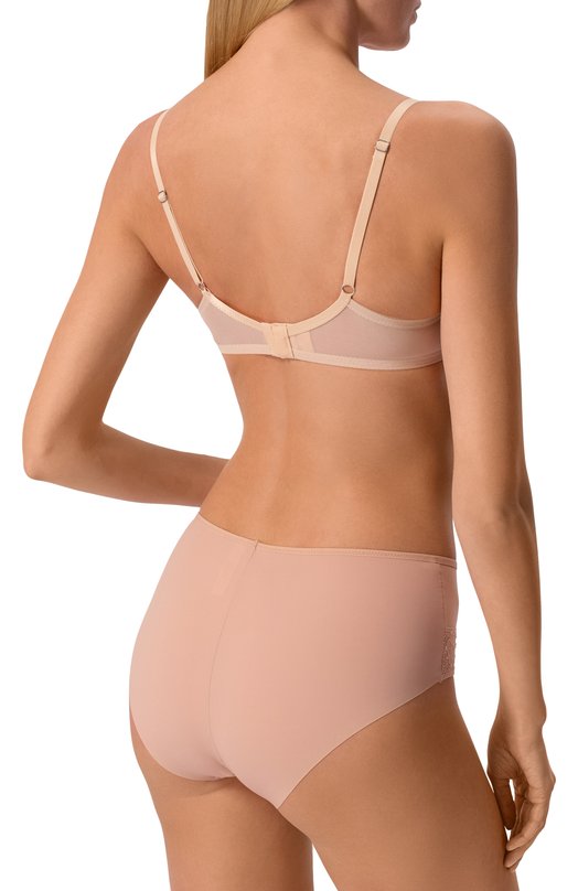 Трусы-слипы с завышенной талией Maison Lejaby E12264 Бежевый  E12264 Фото 3