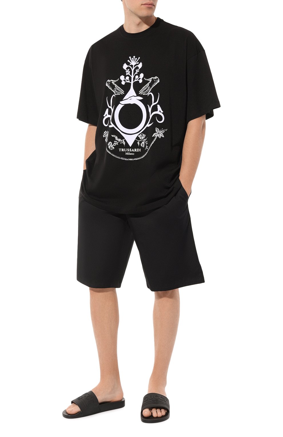 Хлопковые шорты DOLCE & GABBANA, арт. GV37AT/GF855, фото 2