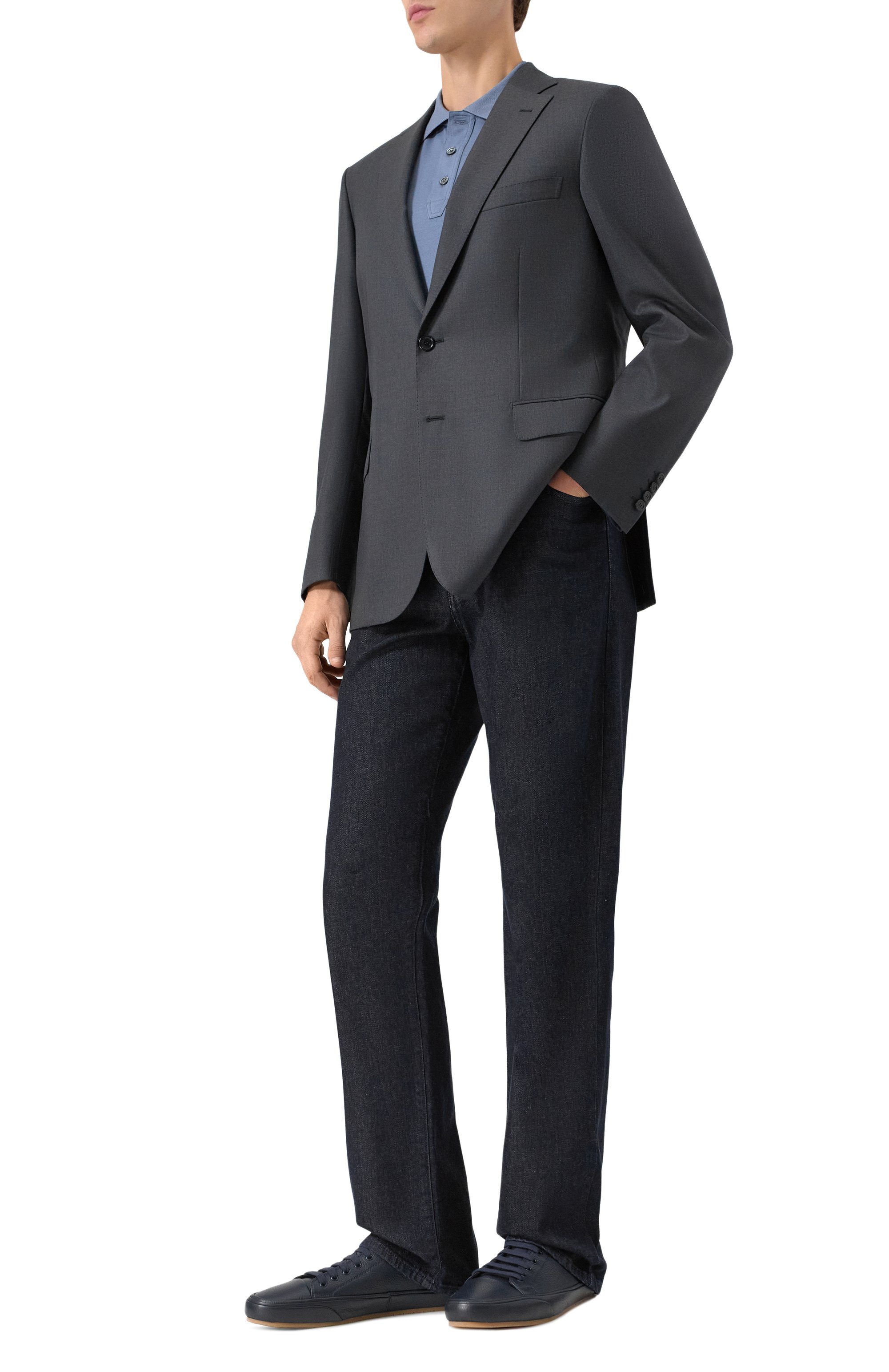 Шерстяной пиджак BRIONI, арт. RA000L/P5AMI_1, фото 2