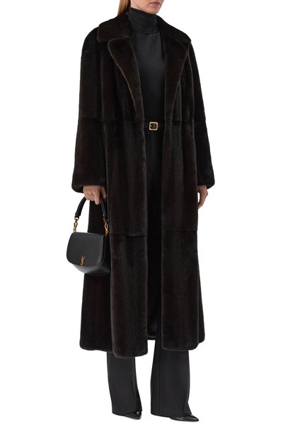 Женская шуба из норки MVST, арт. M011/MINK BGL