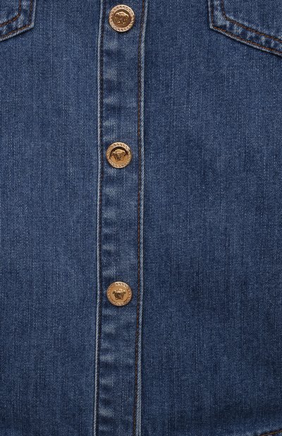 Джинсовая рубашка VERSACE, арт. 1015322/1A11419/8-14, фото 3