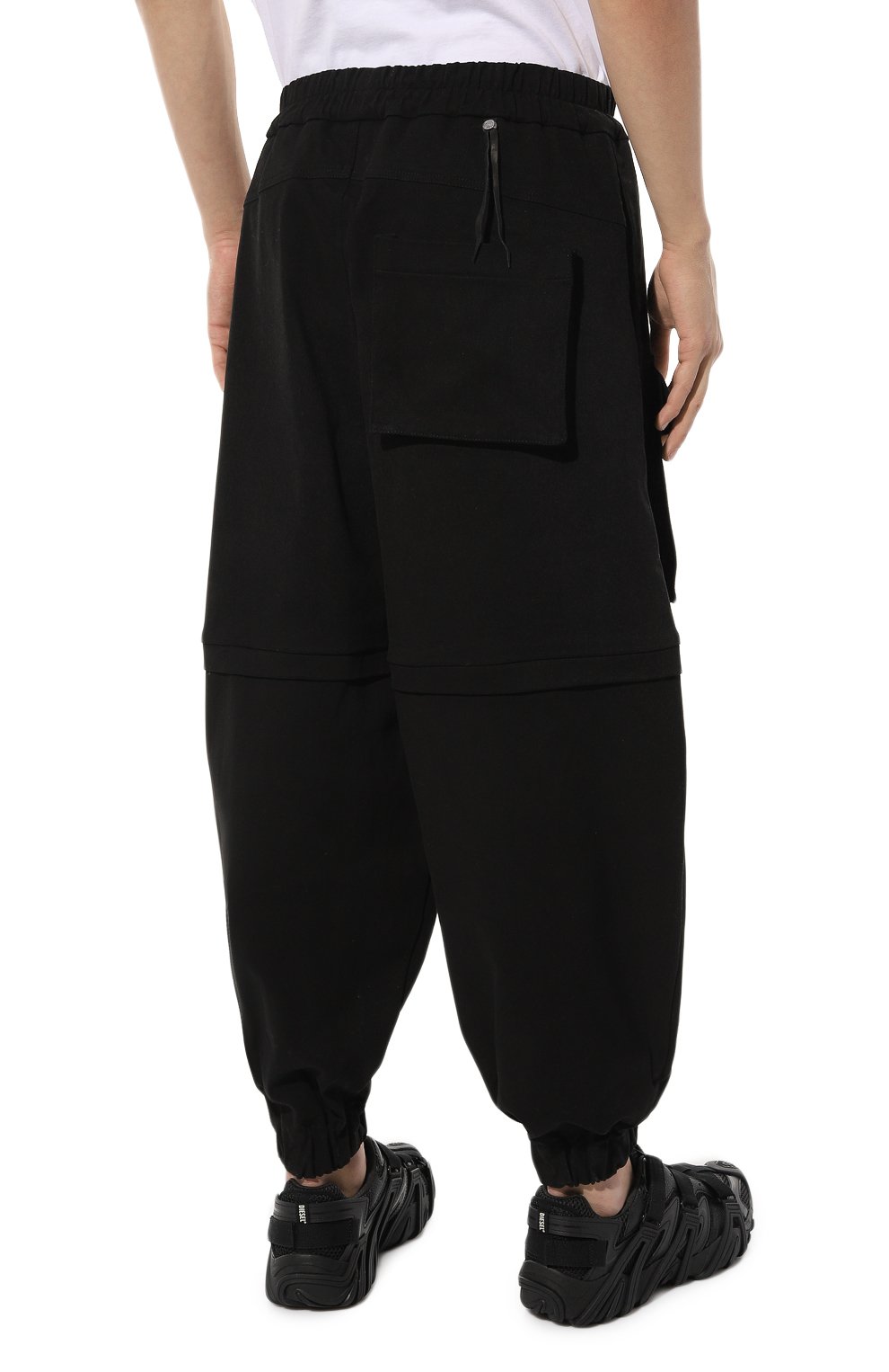 Хлопковые джоггеры 139DEC, арт. PN375-BK, фото 4