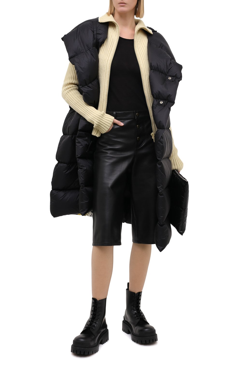 Шерстяной кардиган BOTTEGA VENETA бежевого цвета по цене 105000 руб., арт. 640084/V07X0, фото 3 Шерстяной кардиган BOTTEGA VENETA, арт. 640084/V07X0, фото 3
