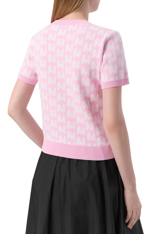 Пуловер из вискозы MSGM 4041MDM205/267298 Розовый  4041MDM205/267298 Фото 4