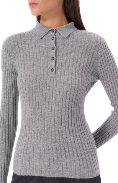 Кашемировое поло ALLUDE, арт. 255/11143, фото 5