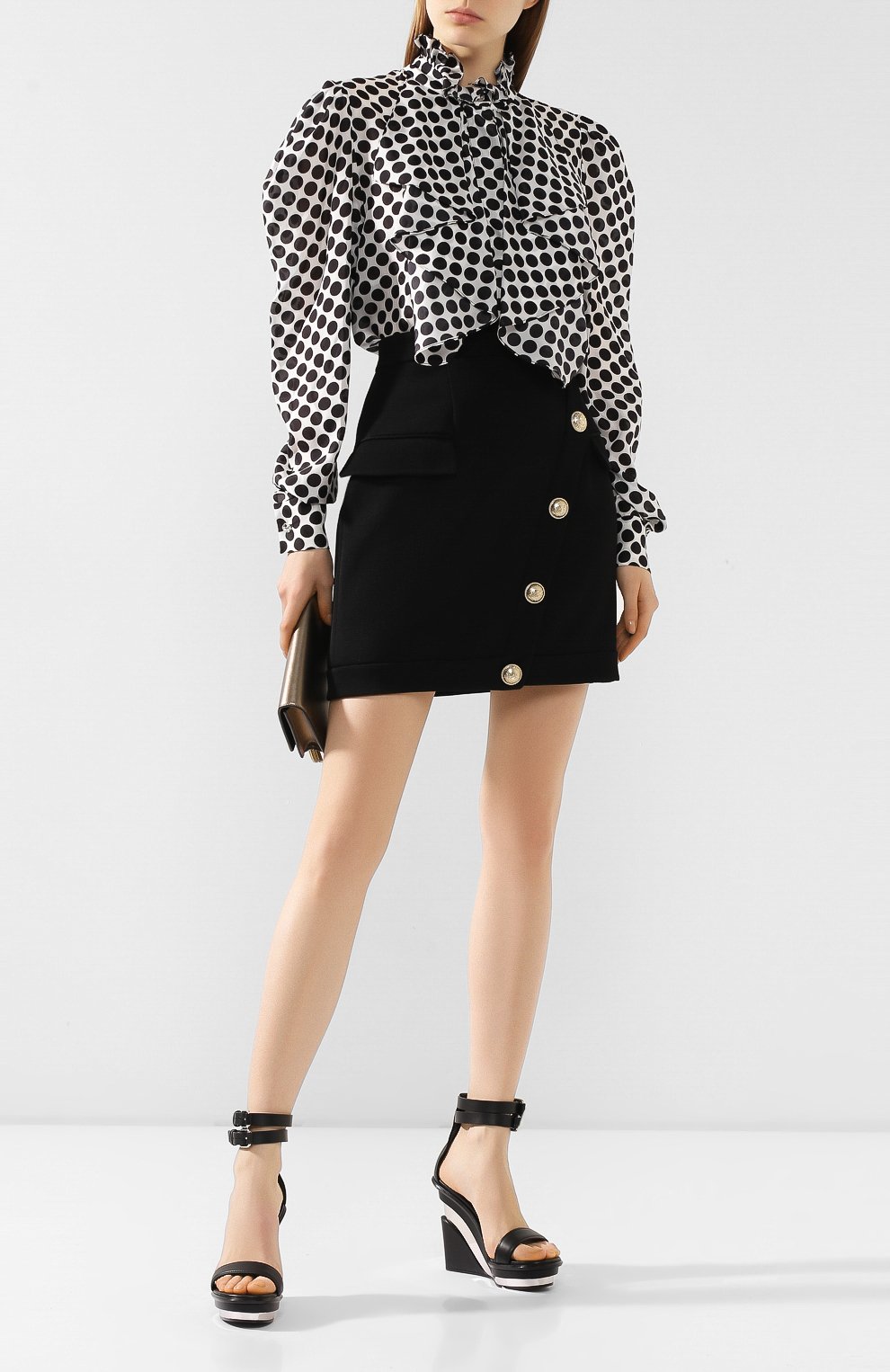 Кожаные босоножки ALEXANDER MCQUEEN, арт. 611709/WHXN1, фото 2