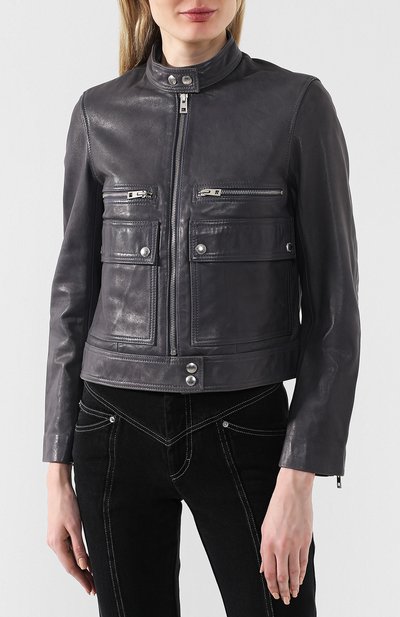 Кожаная куртка ZADIG AND VOLTAIRE, арт. SHCB1401F, фото 3