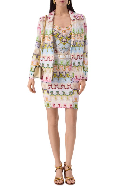 Топ из вискозы Missoni DS25SK1J/BR0132 Разноцветный  DS25SK1J/BR0132 Фото 2
