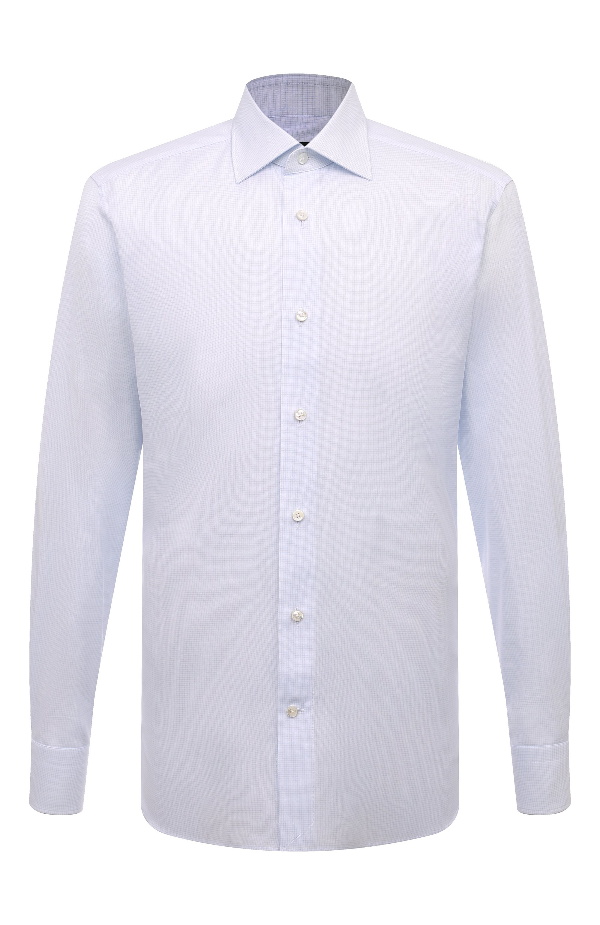 Хлопковая сорочка ZEGNA, арт. 701039A7/9MS0JI, фото 1