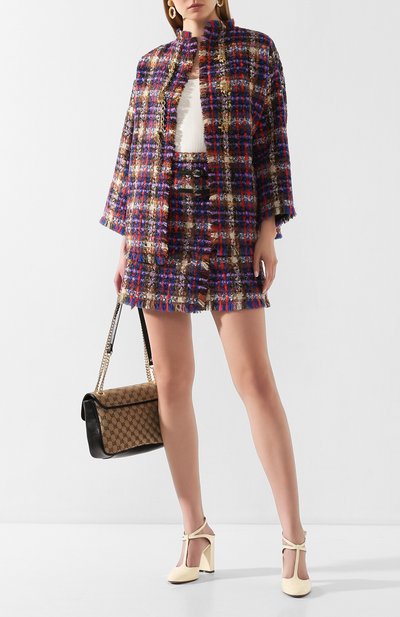 Шерстяная юбка GUCCI, арт. 609774/Z8AIB, фото 2