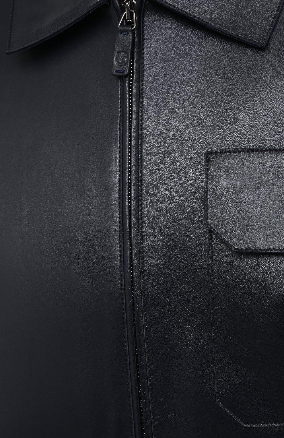 Кожаный бомбер GIORGIO ARMANI, арт. ASR13P/ASP11, фото 5