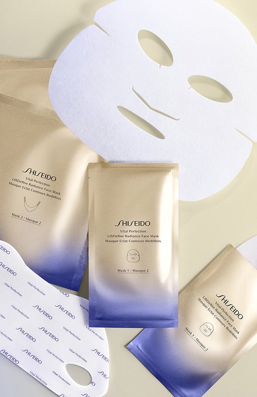 фото Моделирующая маска для лифтинга и сияния кожи vital perfection shiseido