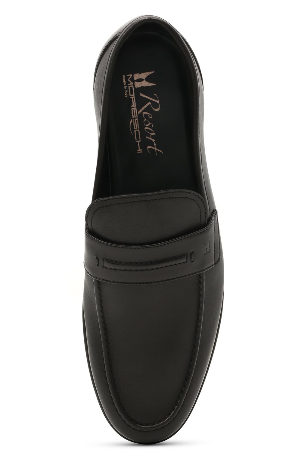 Кожаные лоферы MORESCHI, арт. 43721/AM/TICIN0/F.SPUGNA, фото 5